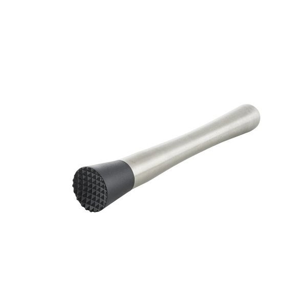 Muddler, Plastic Tip, Brushed Finish