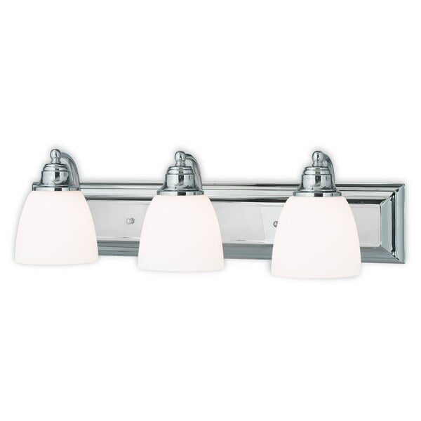 Springfield 3 Light Polished Chrome Bath Vanity