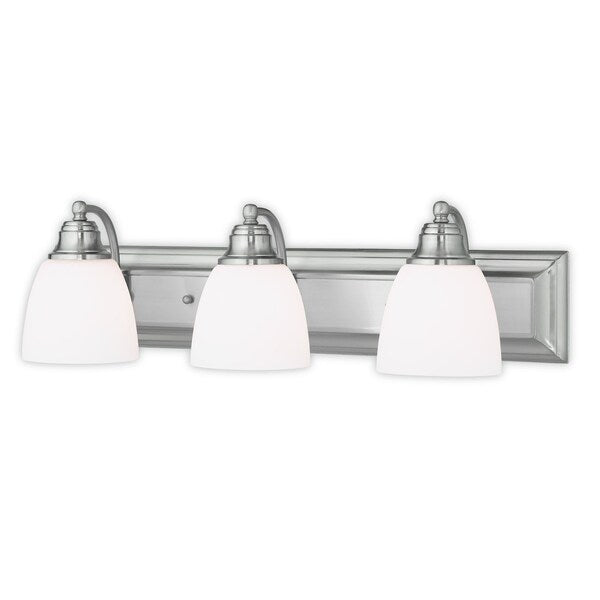 Springfield 3 Light Brushed Nickel Bath Vanity