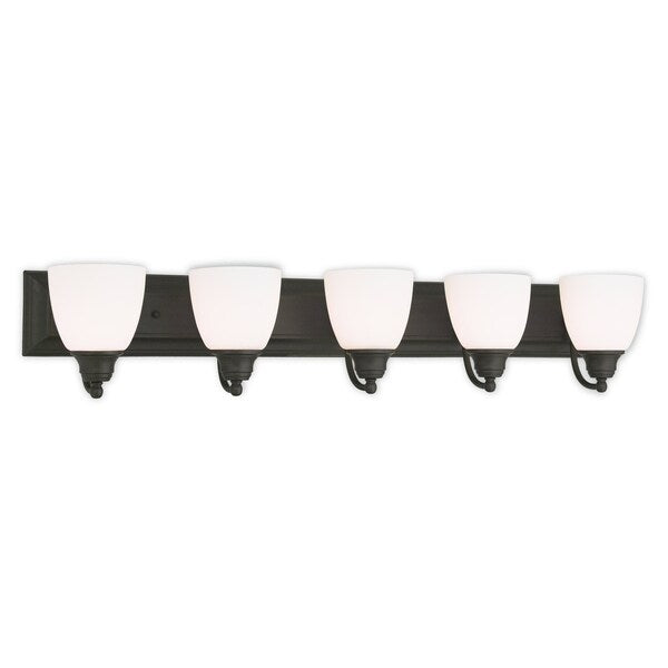 Springfield 5 Light Bronze Bath Vanity
