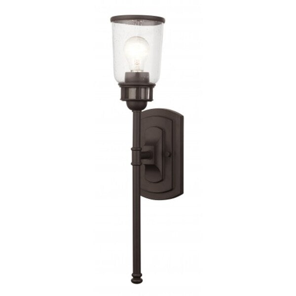 Bronze Single Sconce, 1 Light