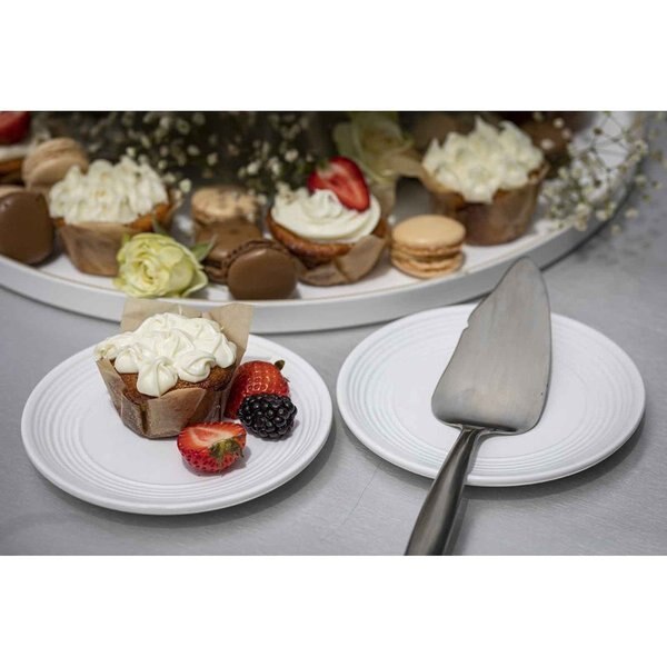 Round Side Plate, White, Melamine, 6