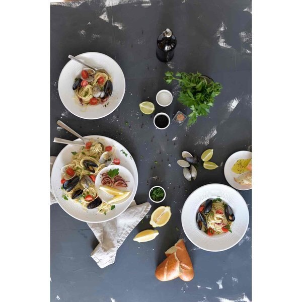 Round Side Plate, White, Melamine, 6