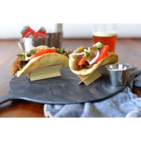 Disposable Taco Taxi, Wood, 3.5x2.5x, PK50