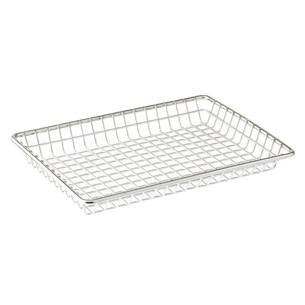 Wire Serving Rectangular Basket, 9x7x1.12