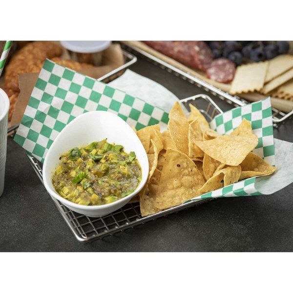 Wire Serving Rectangular Basket, 9x7x1.12