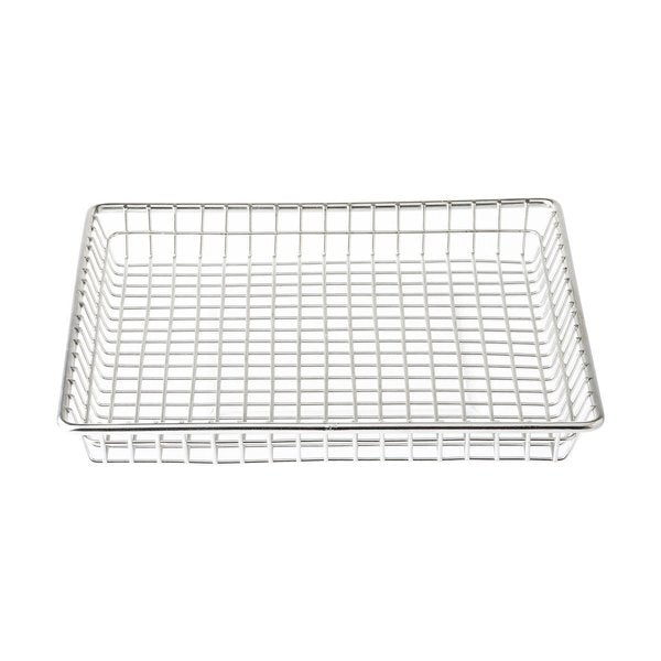 Wire Serving Square Basket, SS, 9x9x1