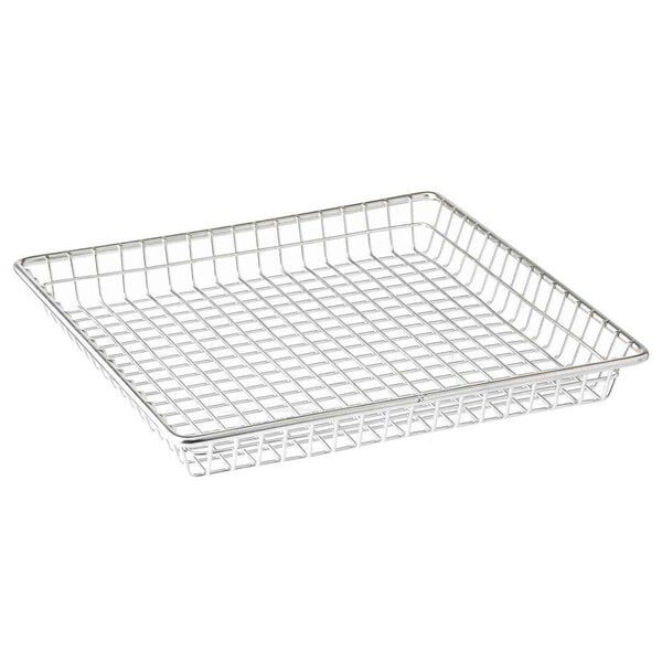 Wire Serving Square Basket, SS, 9x9x1