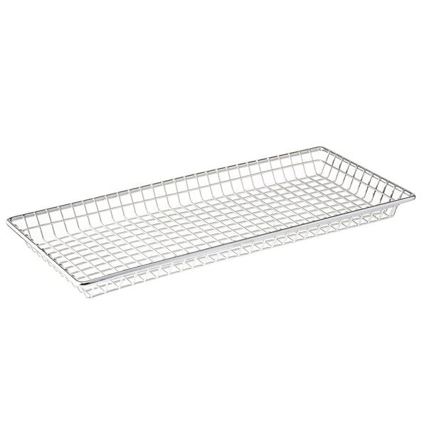 Wire Serving Rectangular Basket, 14x7x1