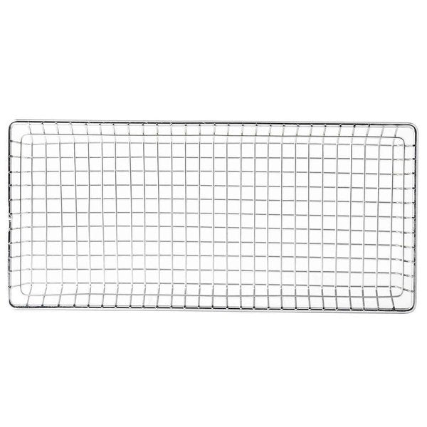 Wire Serving Rectangular Basket, 14x7x1