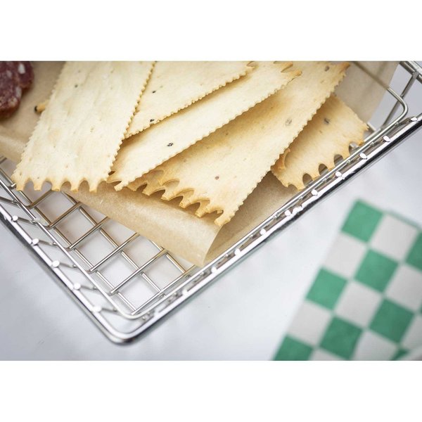 Wire Serving Rectangular Basket, 14x7x1