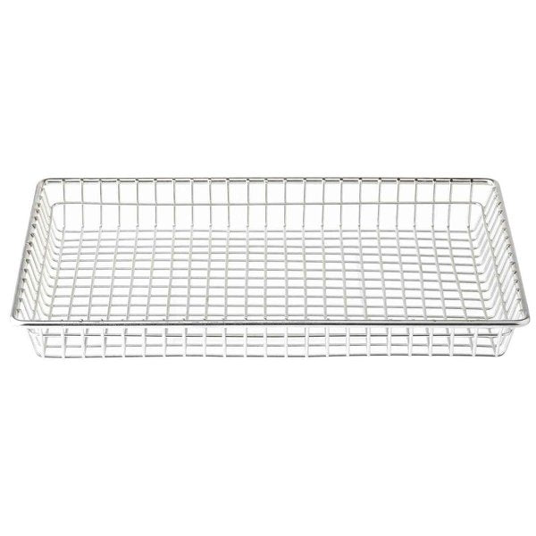 Wire Serving Rectangular Basket, 12x8x1.5