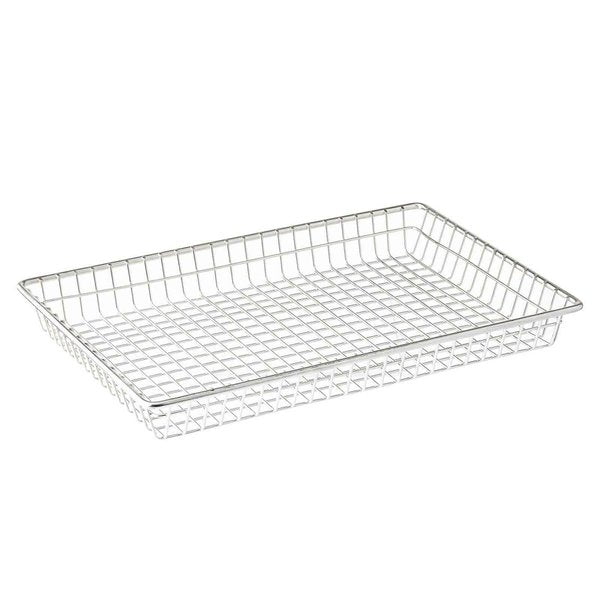 Wire Serving Rectangular Basket, 12x8x1.5