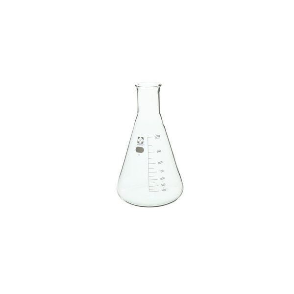 Sibata Glass Erlenmeyer Flask, 100mL, PK10