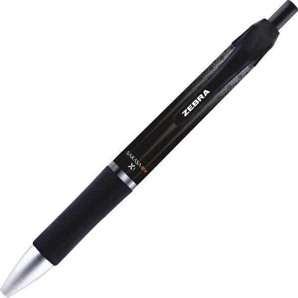 Sarasa Dry X1 Gel Retractable RDI 0.7mm Black Dozen