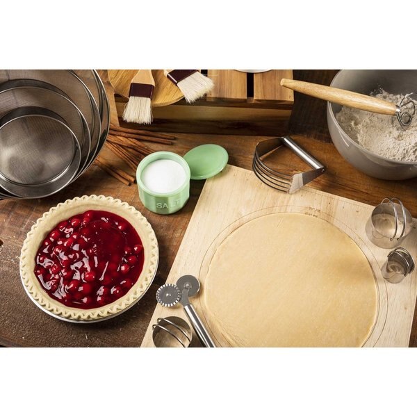 Round Pie Pan Server, Alum, 9.125x1