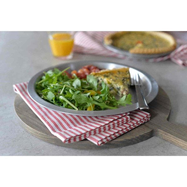 Round Pie Pan Server, Alum, 10.125x0.75