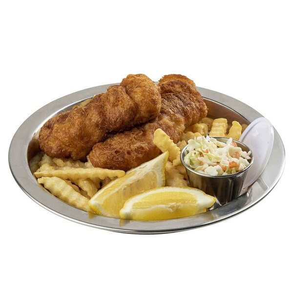Round Pie Pan Server, SS, 9.125x1