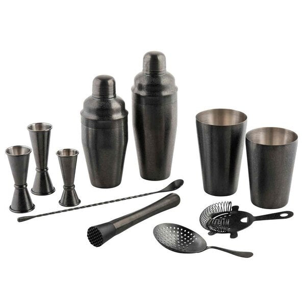 Cocktail Shaker, Black Finish, 18 oz