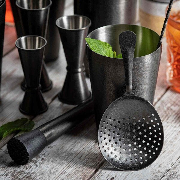 Cocktail Shaker, Black Finish, 28 oz