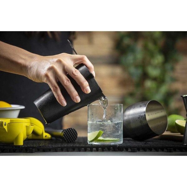 Cocktail Shaker, Black Finish, 28 oz