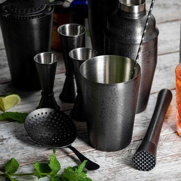 Julep Strainer, Black Acid Etch Finish