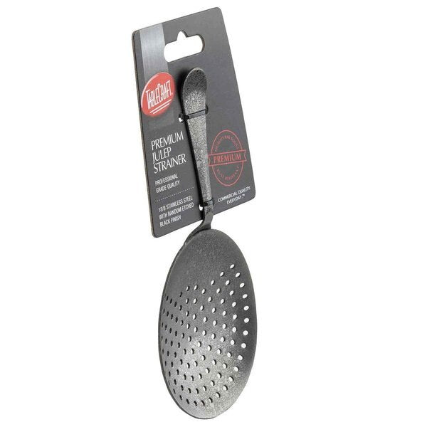 Julep Strainer, Black Acid Etch Finish