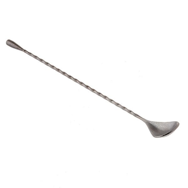 Bar Spoon, Black Acid Etch Finish, 12