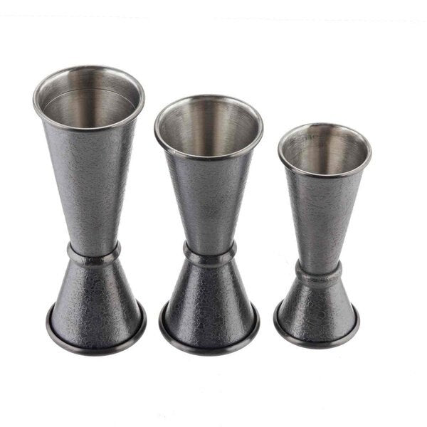 Japanese Jigger, 1 oz/1.5 oz, Black Finish