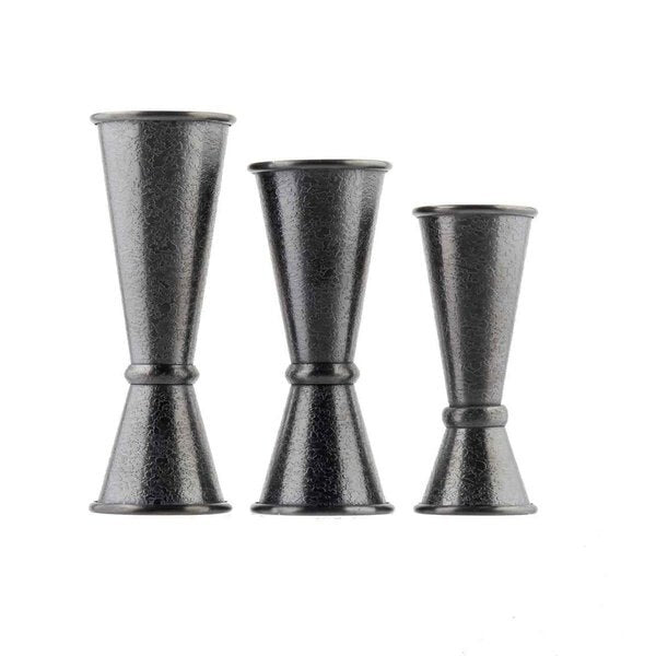 Japanese Jigger, 1 oz/1.5 oz, Black Finish