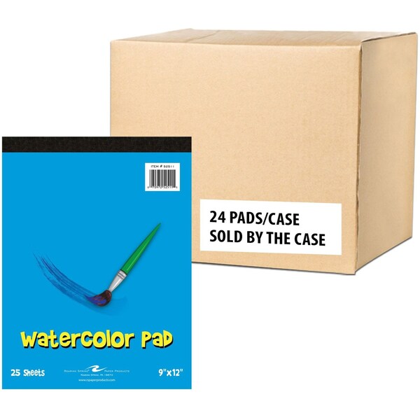 Case of Kids Watercolor Paper Pad, 9