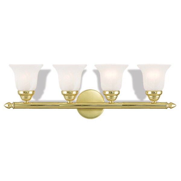 Neptune 4 Light Polished Brass Bath Vani