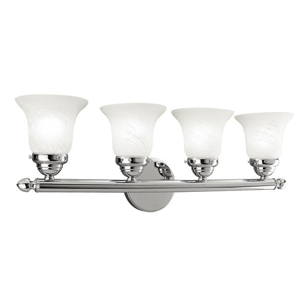 Neptune 4 Light Polished Chrome Bath Vanity