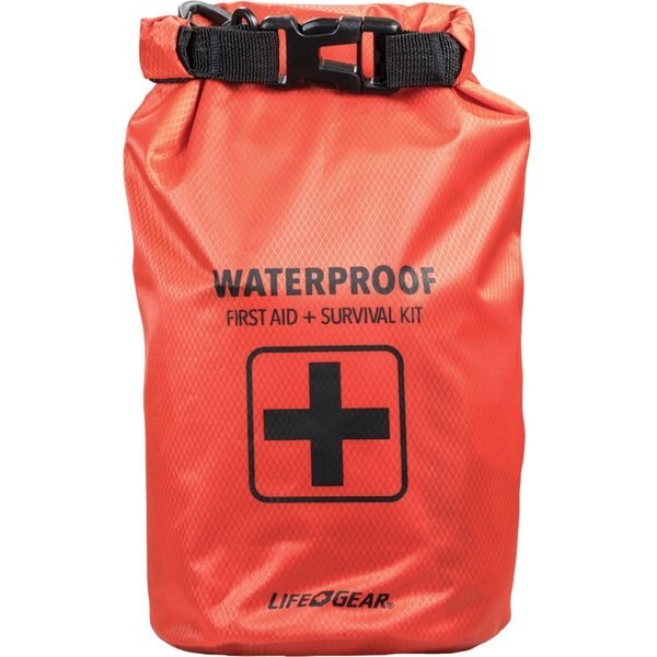 First Aid Survival Kit, Waterproof, 130 Pcs., 130 pcs.