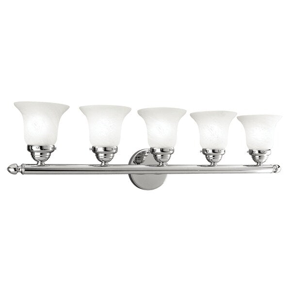 Neptune 5 Light Polished Chrome Bath Vanity