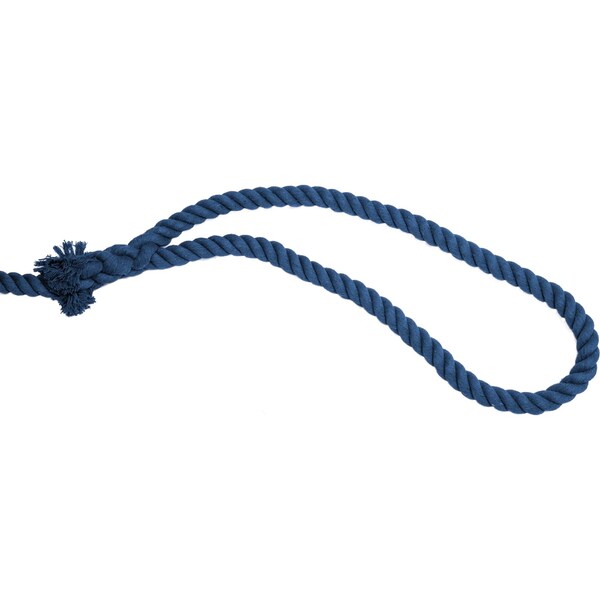 Tug of War Rope, Blue, 100ft, Looped