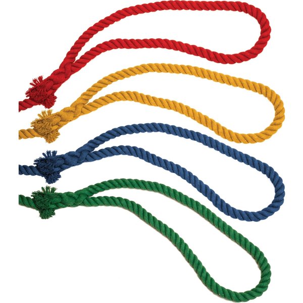 Tug of War Rope, 4 Colors, 50ft L, PK4