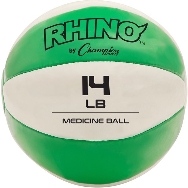 Leather Medicine Ball, 7 kg, 11