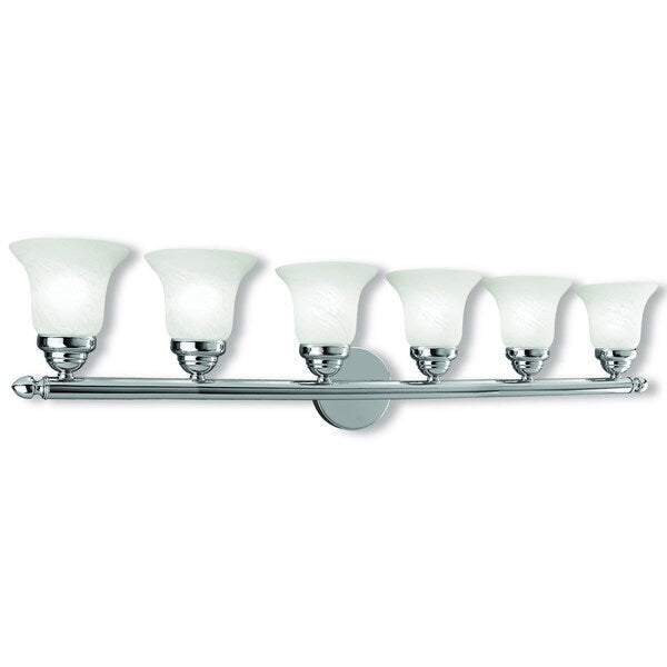 Neptune 6 Light Polished Chrome Bath Van