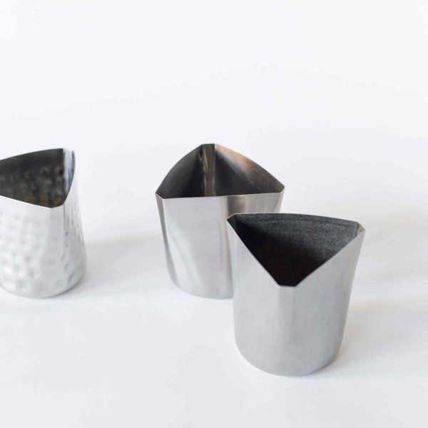Fry Cup, 12 oz, SS, 3.5x3.25x3.375