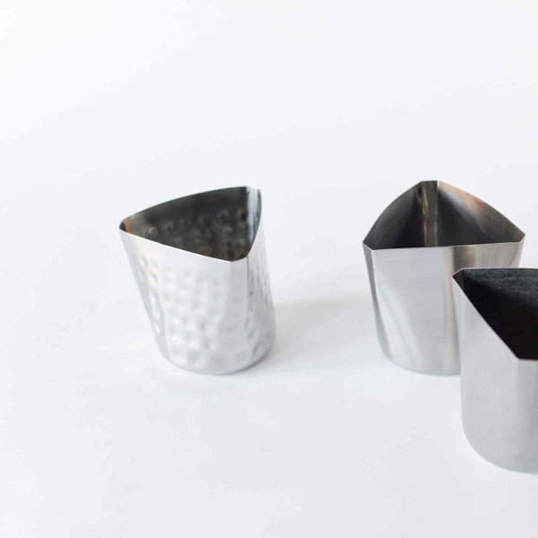 Fry Cup, 12 oz, SS, 3.5x3.25x3.375