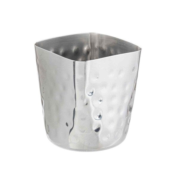 Square Fry Cup, 13 oz, SS, 3x3x3.375