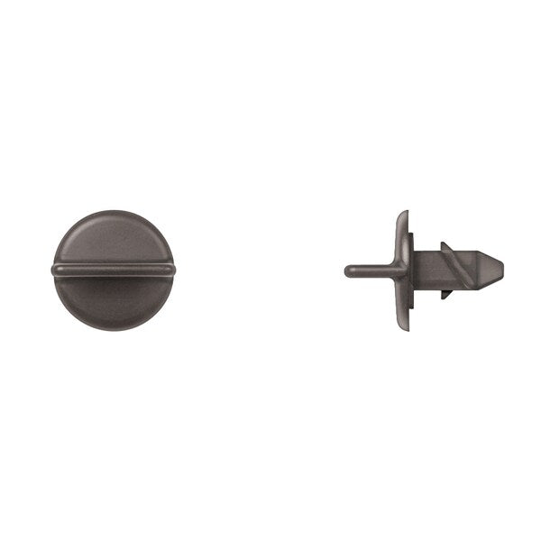 Blk Nyln Twist Lock Ret 6.5X12.5mm Hole Size PK25
