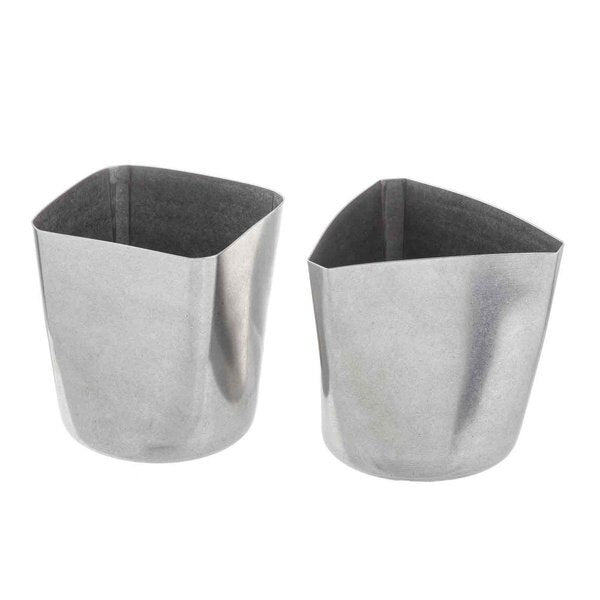 Fry Cup, 12 oz, SS, 3.5 x 3.25x3.375