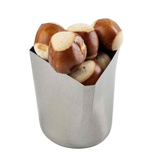 Fry Cup, 12 oz, SS, 3.5 x 3.25x3.375