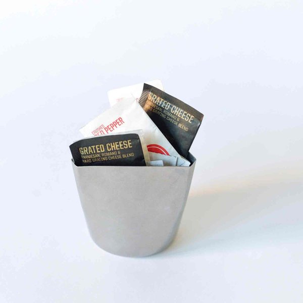 Fry Cup, 12 oz, SS, 3.5 x 3.25x3.375
