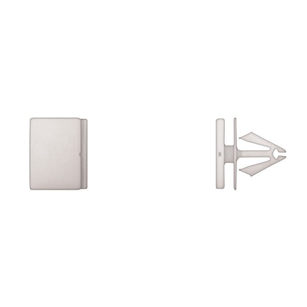 Wht Nyln Moulding Clips 3/8