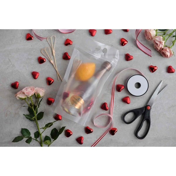 To-Go Beverage Pouch, 32 oz, PK100