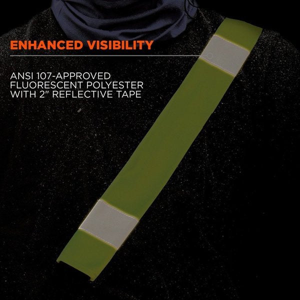 Seat Belt Cover, OSFA, Lime