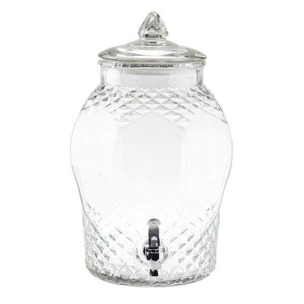 Glass Beverage Dispenser, 2 gal.